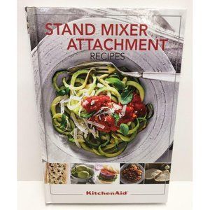 KitchenAid Attachment Pasta Ice Cream Recipes Cookbook Color Pictures Hardback